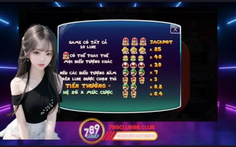Super Mario 789Club nổ hũ nhanh tay tiền về ngay ví