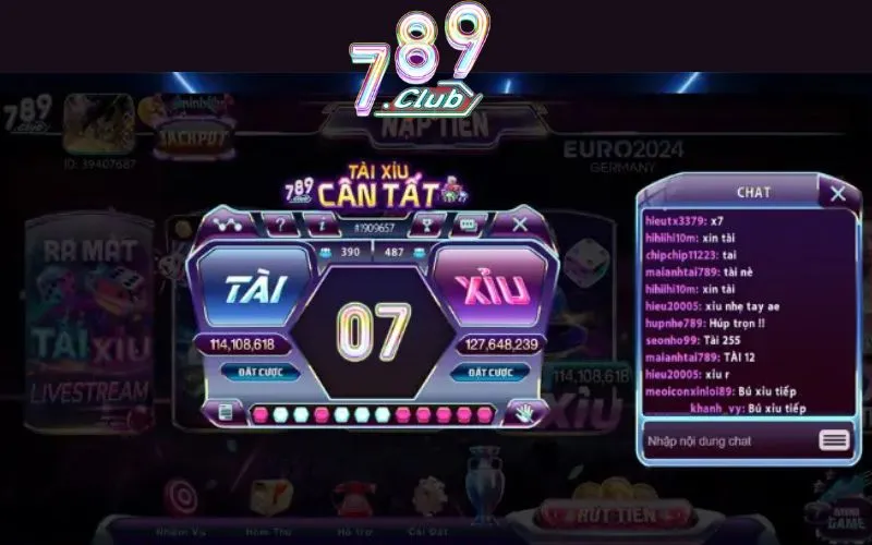 Tài xỉu 789 Club: Sân chơi uy tín của giới thượng lưu
