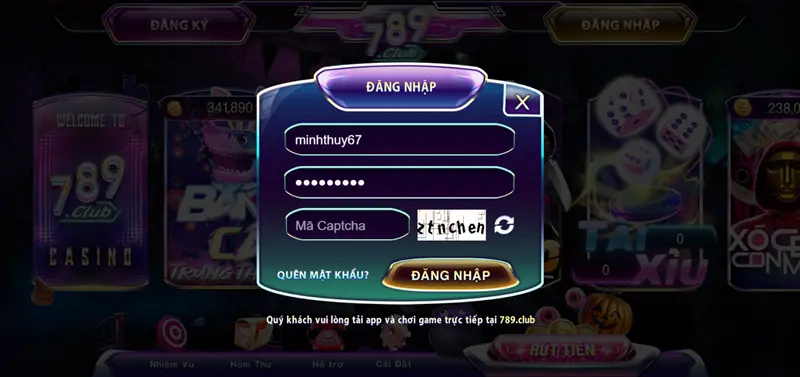 Đăng nhập 789club: Khởi đầu trải nghiệm giải trí đỉnh cao