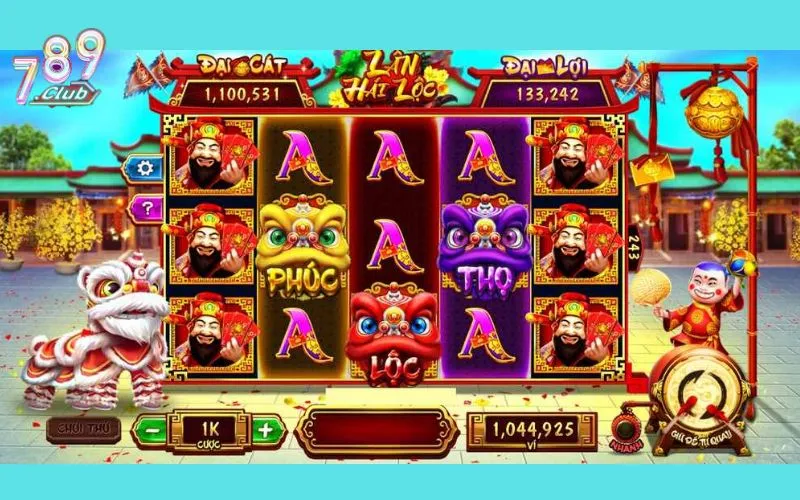Lân Hái Lộc 789Club tặng hũ phú quý hàng ngày 10 Lân Hái Lộc 789Club tặng hũ phú quý hàng ngày