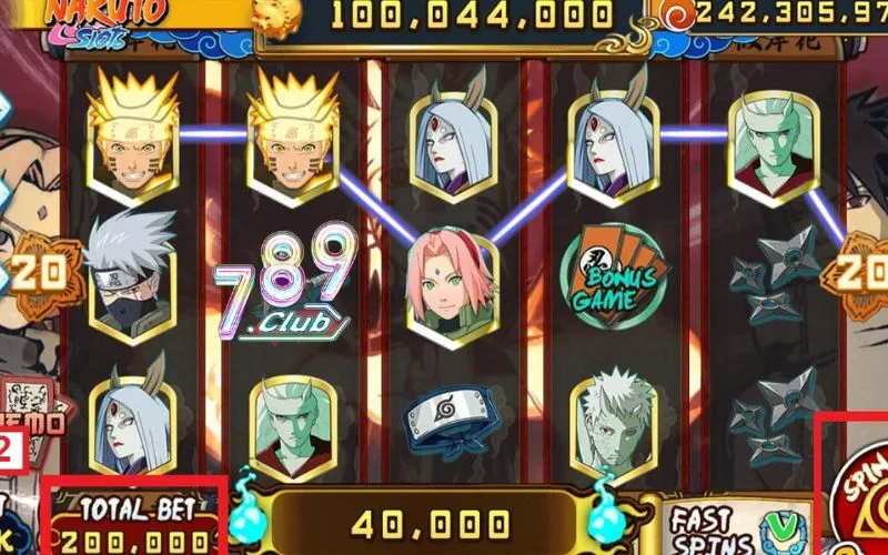 Naruto Slots 789Club: Trải nghiệm hấp dẫn, lợi nhuận cực cao 2 Naruto Slots 789Club: Trải nghiệm hấp dẫn, lợi nhuận cực cao